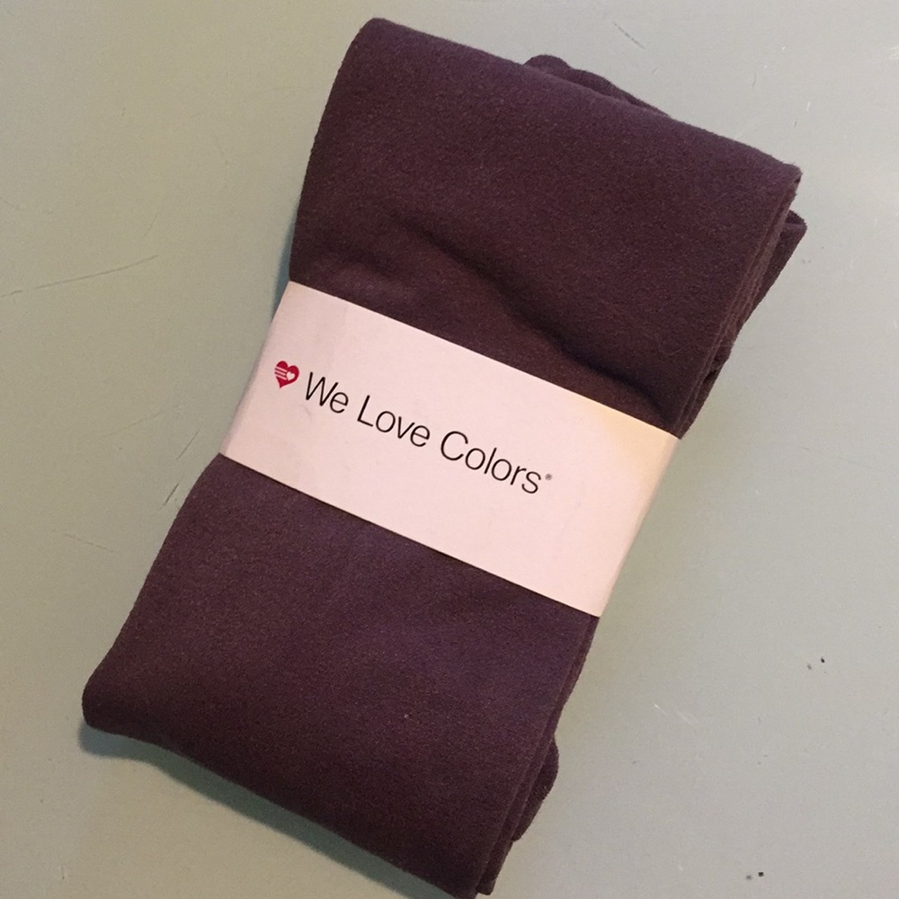 Size 7-10 mocha tights NWT